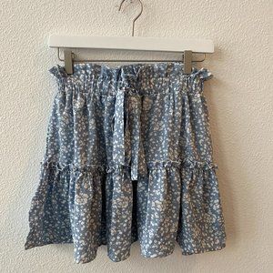 Loose-fitting Mini Skirt